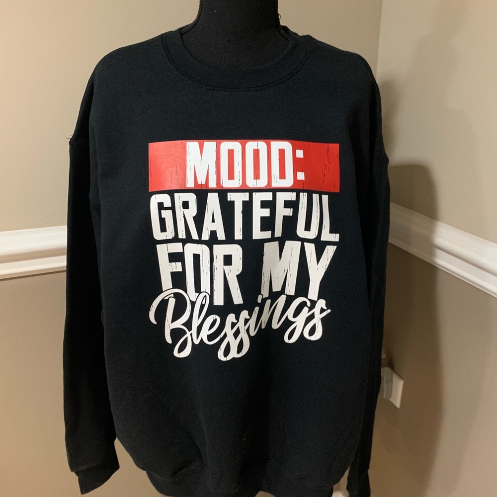 Grateful for my blessings sweater